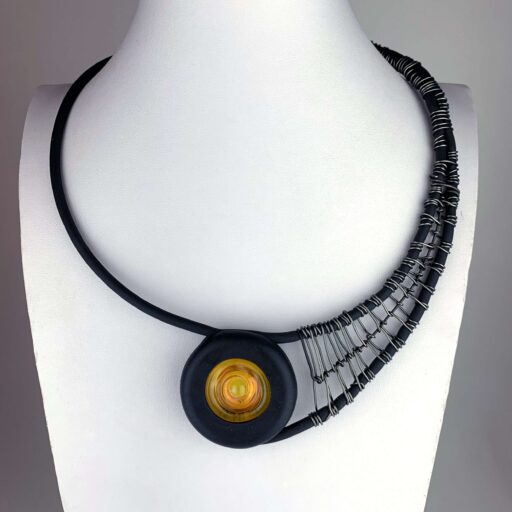 Recycled glass jewelry