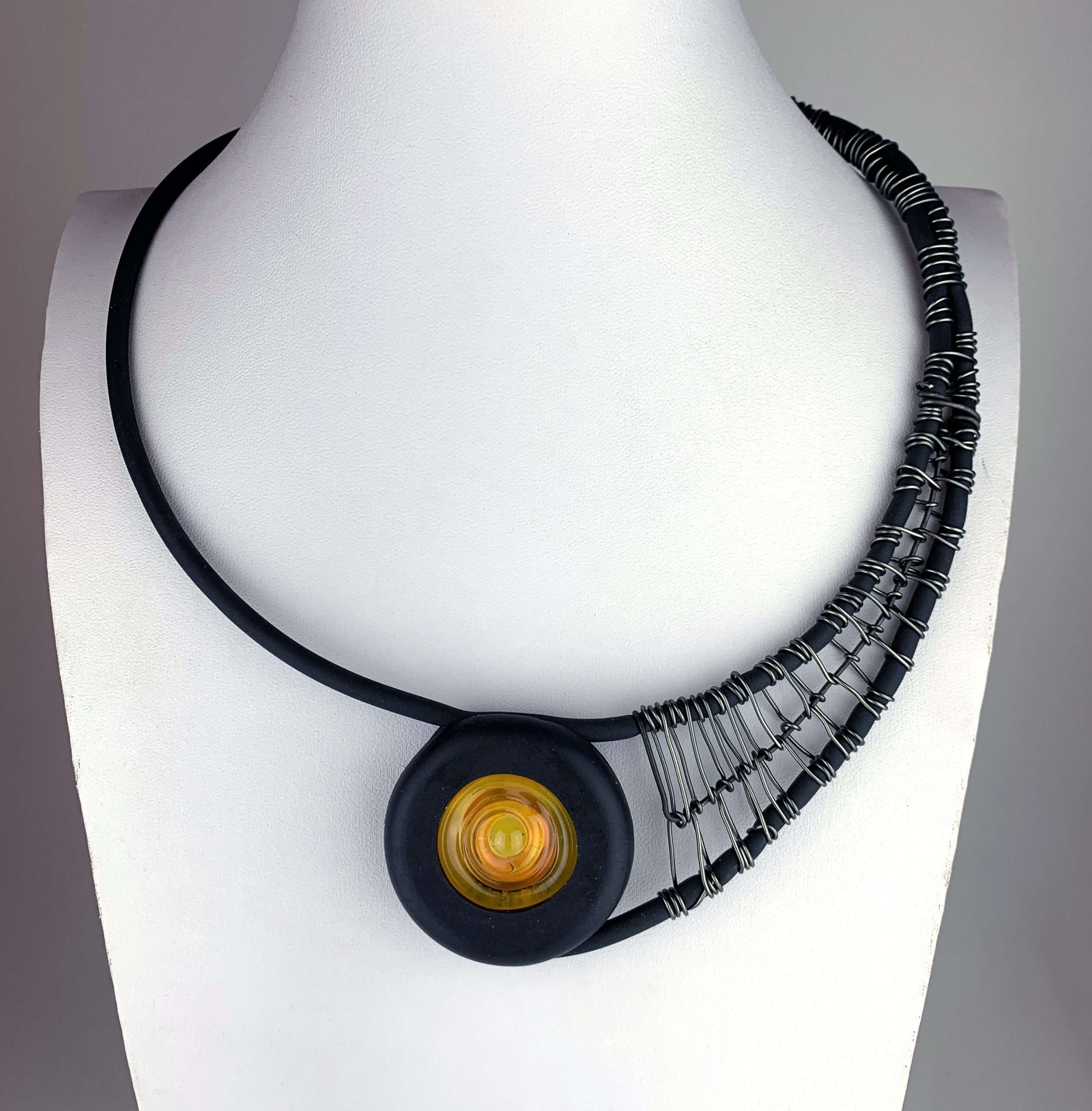 Recycled glass jewelry