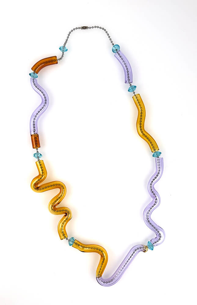 Borosilicate Noodle Necklace
