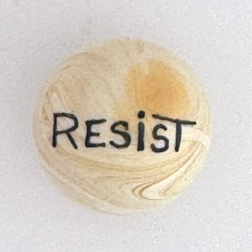 Resist marble