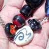 Black goldstone used in beads